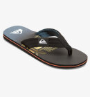 Quiksilver - Men's Molokai Layback Klipklapper - Herre - Black/Black/Yellow