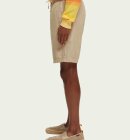 Scotch & Soda - Men's The Fave Hør Bermuda Shorts - Herre - Sand