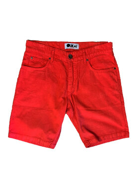 Oukai - Cord Fløjls Shorts | Herrer | Red