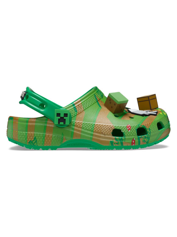 Crocs - Kids' Minecraft Elevated Clog Sandaler - Børn - Multi