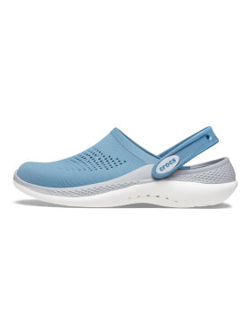 Crocs - LiteRide Clog Sandaler - Voksne - Blue Steel/Microchip