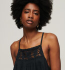 Superdry - Women's Vintage Halter Cami Top - Dame - Eclipse Navy