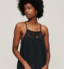 Superdry - Women's Vintage Halter Cami Top - Dame - Eclipse Navy