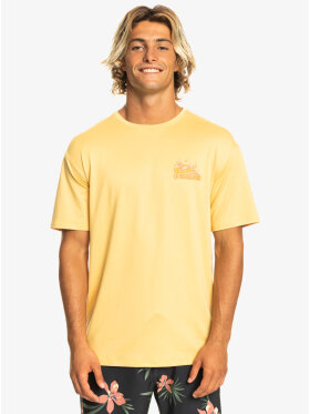 Quiksilver - Men's Mix Session Short Sleeve UV T-shirt - Herre - Wheat