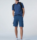 North Sails - Men's Eco-Poplin Cargo Shorts - Herre - Dark Denim