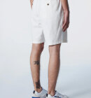 North Sails - Men's Paul Washed Bomuld-hør Shorts - Herre - White