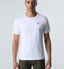 North Sails - Men's T-shirt With Felt Patch - Herre - White