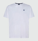 North Sails - Men's T-shirt With Felt Patch - Herre - White