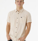 Rip Curl - Men's Washed Short Sleeve Skjorte - Herre - Bone