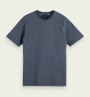 Scotch & Soda - Regular Fit Garment-dyed T-shirt - Herre - Navy