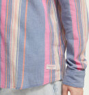 Scotch & Soda - Men's Regular Fit Striped Skjorte - Herre - White/Pink Stripe