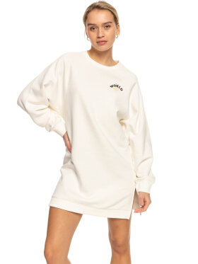 Roxy - Women's Breaking Waves Sweater Kjole - Dame - Snow White