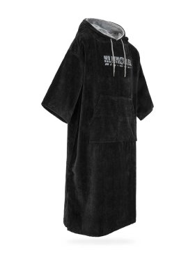 Klitmøller Rig Wear - Frotté Surfer Poncho - Unisex - Black