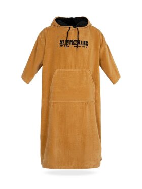 Klitmøller Rig Wear - Frotté Surfer Poncho - Unisex - Curry Klitmøller Rig Wear - Frotté Surfer Poncho - Unisex - Curry