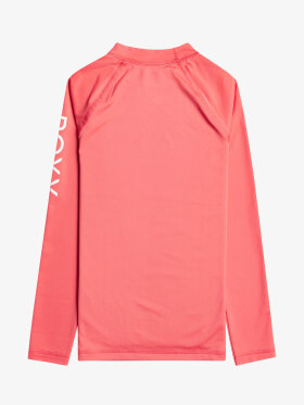 Roxy - Kids Whole Hearted Long Sleeve UV/Rash Guard - Børn - Sun Kissed