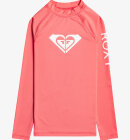 Roxy - Kids Whole Hearted Long Sleeve UV/Rash Guard - Børn - Sun Kissed