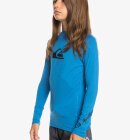 Quiksilver - Kid's All Time Long Sleeve UV trøje - Børn - Snorkel Blue