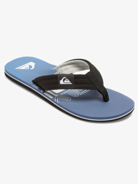 Quiksilver - Men's Molokai Layback Sandaler - Herre - Blue/White/Blue