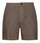 Superdry - Men's Overfarvede Shorts i Hør - Herre - Washed Khaki