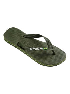 Havaianas - Brasil Logo Klipklapper - Unisex - Moss