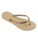 Havaianas - Slim Glitter II Klipklapper - Dame - Sand Grey