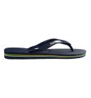 Havaianas - Brasil Logo Klipklapper - Unisex - Navy Blue