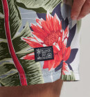 Superdry - Men's Vintage Hawaiian Badeshorts - Herre - Optimic Banana Leaf