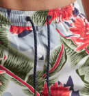 Superdry - Men's Vintage Hawaiian Badeshorts - Herre - Optimic Banana Leaf