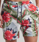 Superdry - Men's Vintage Hawaiian Badeshorts - Herre - Optimic Banana Leaf