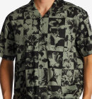 Billabong - Men's Sundays Vacay Short Sleeve Skjorte - Herre - Sage