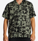 Billabong - Men's Sundays Vacay Short Sleeve Skjorte - Herre - Sage