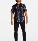 Billabong - Men's Sundays Vacay Short Sleeve Skjorte - Herre - Night