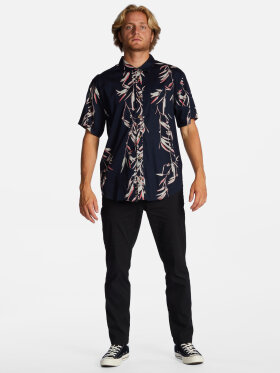 Billabong - Men's Sundays Vacay Short Sleeve Skjorte - Herre - Night