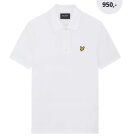 Lyle & Scott - Men's Plain Polo Shirt - Herre - White