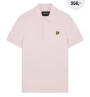 Lyle & Scott - Men's Plain Polo Shirt - Herre - Light Pink