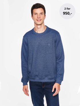 Sea Ranch - Men's Winston Sweater - Herre - Indigo