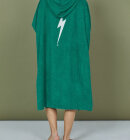 Lightning Bolt - Bolt Unisex Hooded Surfponcho - Unisex - Green