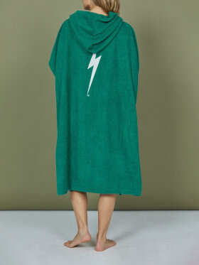 Lightning Bolt - Bolt Unisex Hooded Surfponcho - Unisex - Green