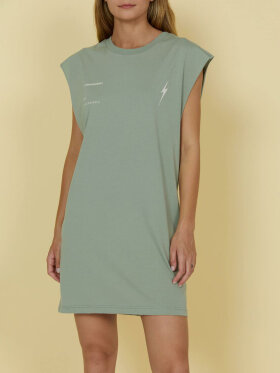Lightning Bolt - Women's Sleveless T-shirt Kjole - Dame - Seagrass
