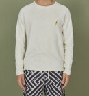 Lightning Bolt - Men's Retro Surfer Sweatshirt - Herre - Fog (beige)