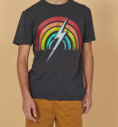 Lightning Bolt - Men's Rainbow T-shirt - Herre - Phantom (dirt black)
