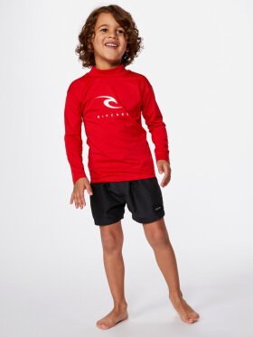 Rip Curl - Kids Corps Langærmet UV t-shirt - Børn (1-8 år) - Red