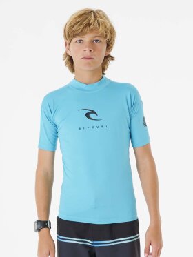 Rip Curl - Kids Corps Short Sleeve Rash UV T-shirt - Børn (8-16 år) - Blue