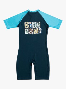 Billabong - Kids Blues Combi Rashguard Baderagt - Børn - Washed Navy