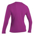 O'Neill - Women's Basic Skins Langærmet Rashguard - Dame - Fox Pink