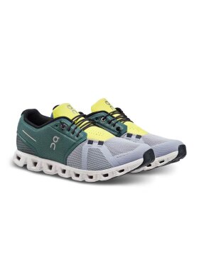 On - Men's Cloud 5 sneakers - Herre - Olive/Alloy On - Men's Cloud 5 sneakers - Herre - Olive/Alloy