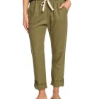 Roxy - Women's On The Seashore Cargo Bukser - Dame - Loden Green