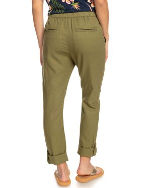 Roxy - Women's On The Seashore Cargo Bukser - Dame - Loden Green