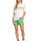 Roxy - Women's Vibrations Beach T-shirt - Dame - Snow White 