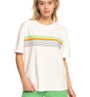 Roxy - Women's Vibrations Beach T-shirt - Dame - Snow White 